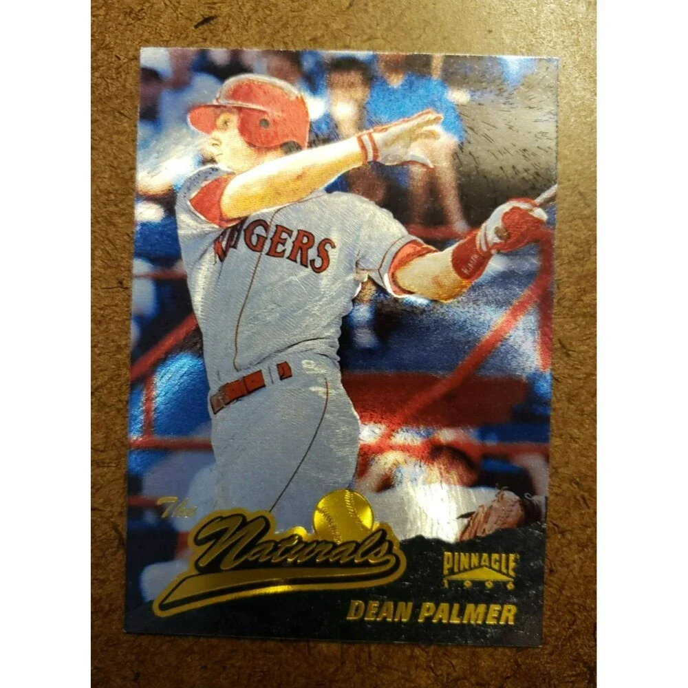 1996 Pinnacle STARBURST DEAN PALMER MLB Trading Card #86 Texas Rangers